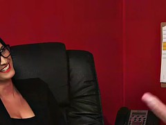 Chica, Morena, Cfnm, Fetiche, Hd, Tacones, Oficina