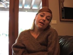 Hot Redhead MILF Lesbian Action