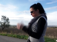 Amateur, Sucer une bite, Brunette brune, Hard, Argent, De plein air, Réalité, Solo