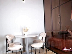 Enthousiasteling, Kont, Grote kont, Vrouw, Moeder die ik wil neuken, Natuurlijke tieten, Alleen, Tieten likken