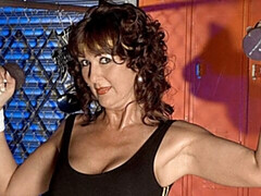 素人, デカ尻, 茶髪の, 指いじり, オナニー, 淫乱熟女, 一人, オッパイの