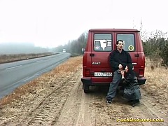 素人, フェラチオ, 車, 顔射, ドイツ人, ハードコア, 現実, ヴィンテージ