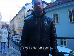 デカパイ, エロ熟女, 浮気する, チェコ, 巨大, 淫乱熟女, 母, お金