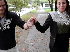 Fille latino, Jarretelles, Adolescente, Nénés