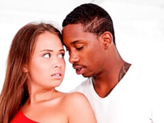 Anal, En levrette, Interracial, Seins naturels, Rasée, Maigrichonne, Adolescente, Nénés