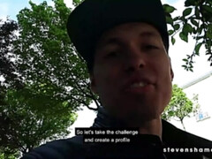 Leie, Blondine, Sperma im mund, Hd, Milf, Pov, Öffentlich, Realität