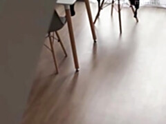ディルド, 眼鏡, 自家製, ラティーナ, オナニー, 小柄, 一人, おもちゃ