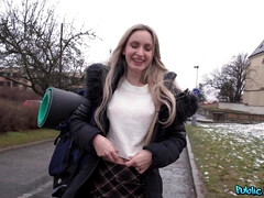 Blondine, Deutsch, Im freien, Erotischer film