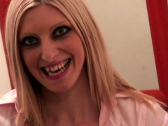 Cynthia, French wife gangbanged in a restaurant
