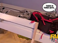 18 años, Rubia, Mamada, Pequeña, Coño, Gritar, Afeitado, Adolescente