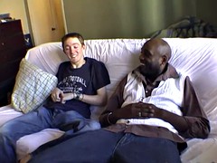 Amateur, Verga grande, Negro, Ébano, Gay, Interracial