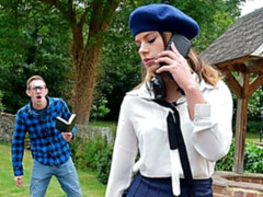 Arsch, Blondine, Blasen, Geschnappt, Hundestellung, Handjob, Jungendliche (18+), Spanner