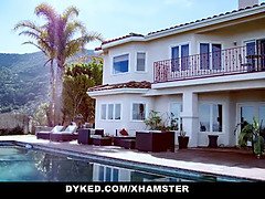 69, 指いじり, レズビアン, なめる, 淫乱熟女, 母, ストッキング, 妻