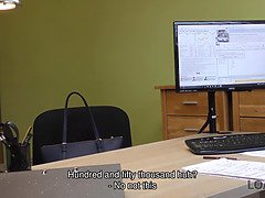 Cul, Sucer une bite, Brunette brune, En levrette, Hd, Argent, Bureau, Réalité