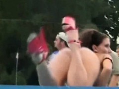 素人, アウトドア, 公共, 現実, のぞき