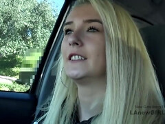 素人, 面接, ブロンド, フェラチオ, イく瞬間, カワイイ, 手コキする, ガリガリ