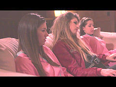 Fingern, Küssen, Lesbisch, Orgasmus, Jungendliche (18+), Flotter dreier