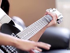 18, フェラチオ, 茶髪の, 爸, 指いじり, Hd, なめる, ティーン