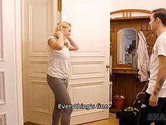 Badkamer, Oudere vrouw, Hd, Rijpe lesbienne, Kut duiken, Russisch, Geschoren, Douche