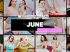 Club, Compilación, Pareja, Lesbiana, Chupando, Adolescente, Apretado, Juguetes