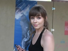 Leie, Freundin, Orgasmus, Im freien, Höschen, Pov, Öffentlich, Abendanzug