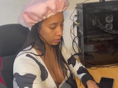 Amateur, Beauté, Grosse bite, En levrette, Énorme, Fille latino, Chatte, Tatouage