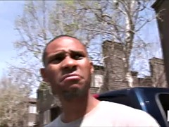 Grote lul, Blond, Zwart, Gapende, Hardcore, Interraciaal, Geschoren, Tieten likken