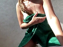 Stacy Via Masturbates and Squirts Close Up - Amateur Teen Orgasm Compilation