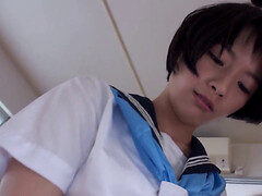 18, アジア人, 茶髪の, 指いじり, 毛深い, オナニー, ティーン