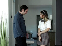 18 jaar, Aziatisch, Sperma in mond, Hardcore, Kut duiken, Slikken, Tiener, Strak