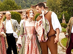 18 ans, Anal, Grosse bite, En levrette, Seins naturels, Rousse roux, Adolescente, Nénés