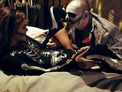 Tussi, Blasen, Braunhaarige, Spermaladung, Schwanz, Hundestellung, Erotisch, Hd