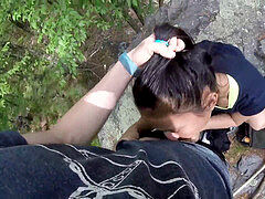 molten inexperienced duo With a Nice Outdoor Fuck