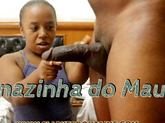 Leie, Grosser arsch, Schwarz, Blasen, Schwanz, Zwergin, Muschi, Reiten