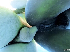 お尻, 美女, フェラチオ, 黒人, なめる, ポルノスター, オマンコ