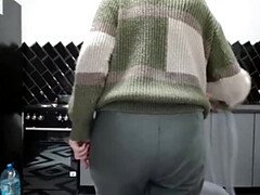 デカパイ, 母, 天然, 自然山雀, ヌード, ロシア人, 一人, オッパイの