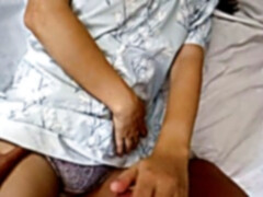 フェラチオ, カップル, 中出し, イく瞬間, オーガズム, パンティ, タイ