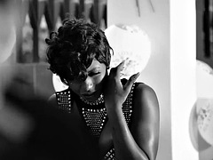 Amateur, Tetas grandes, Negro, Ébano, Tetas