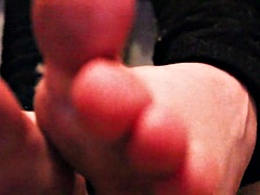 Lick my dirty sticky feet