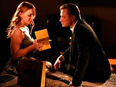 Kont, Grote lul, Grote mammen, Pijpbeurt, Geld, Roodharige vrouw, Mager, Tatoeage