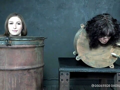 ボンデージ, フェティッシュ, ハードコア, Hd, 奴隷, 三人, オッパイの, おもちゃ