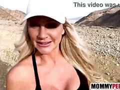 ブロンド, フェラチオ, 兄弟, 家族, 母, 姉妹, 義母, 禁句