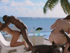 Брюнетки, Двойное проникновение, Сперма на лице, Группа, Ласковые ручки, Хд, Межрасовый секс, Сиськи