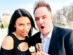 デカ尻, デカチン, デカパイ, 茶髪の, バック, なめる, 淫乱熟女, オマンコ