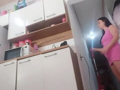 Amateur, Grosse bite, Brunette brune, Tromperie, Cocu, Fait maison, Femme au foyer, Épouse