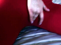 Americano, Culo, Rubia, Polla, Estilo perrito, Masturbación, Pov, Coño