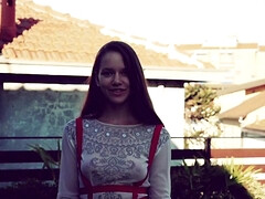 お尻, 美人, 茶髪の, カワイイ, 女, オマンコ, 一人, オッパイの