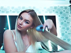 Amateur, Chica, Universidad, Divertido, Puta, Adolescente, Camara web