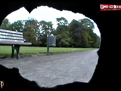 Amateur, Alemán, Interracial, Bajo la falda, Voyeur
