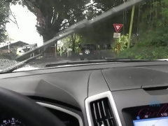 Playa, Semen en la boca, Despelote, Novia, Orgasmo, Al aire libre, Coño, Mojado